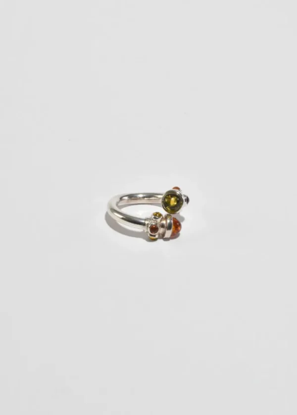 Amber Wrap Ring