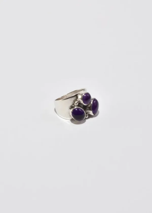 Amethyst Cluster Ring