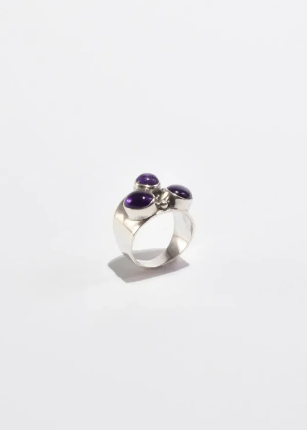 Amethyst Cluster Ring