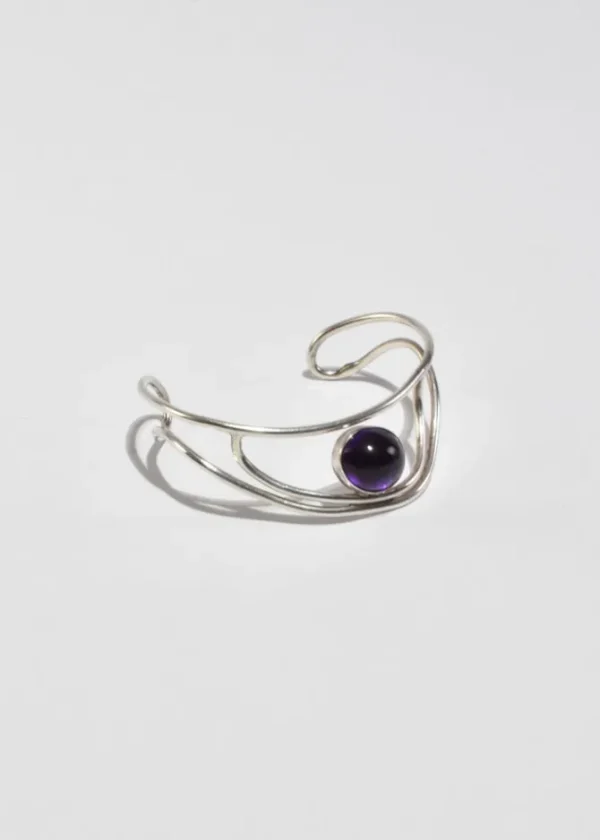 Amethyst Cuff Bracelet