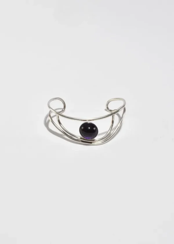 Amethyst Cuff Bracelet
