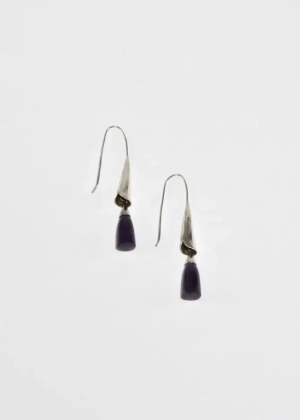Amethyst Drop Earrings