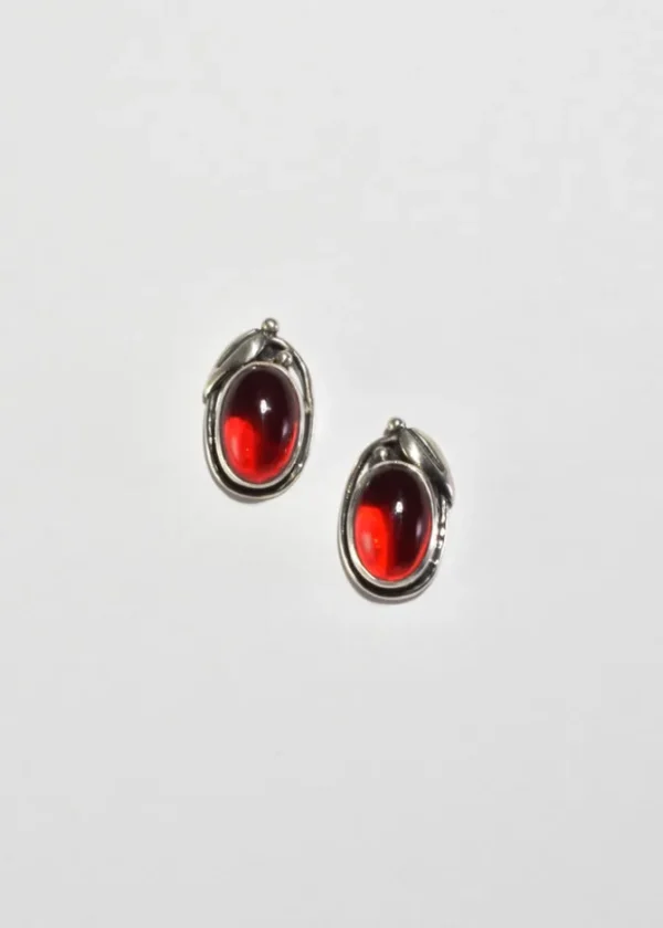 Cherry Amber Earrings