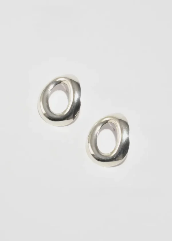 Circle Statement Earrings