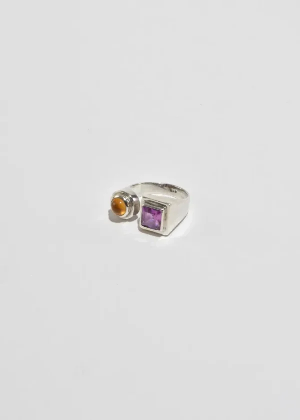 Citrine Tourmaline Ring