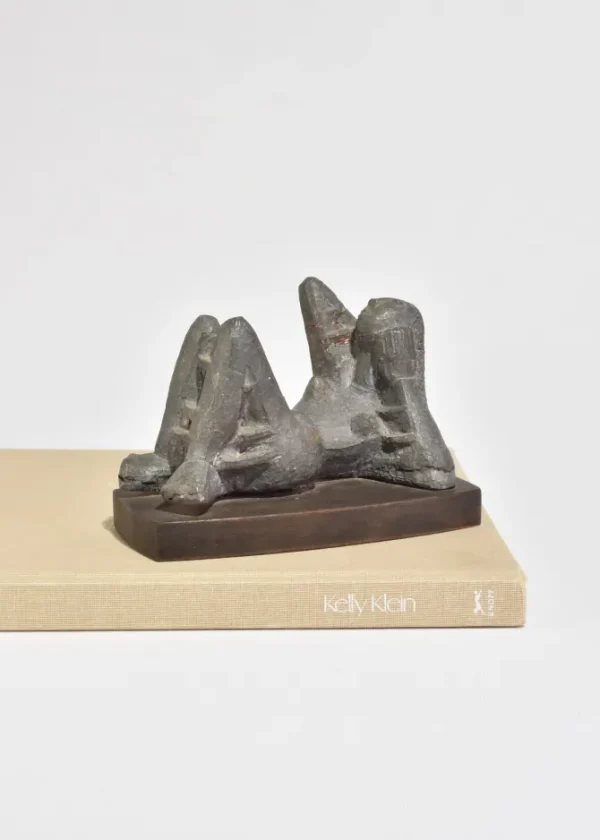 Cubist Lead Sculpture