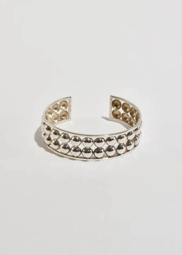 Dome Detail Cuff Bracelet