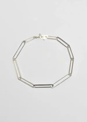 Elongated Link Necklace
