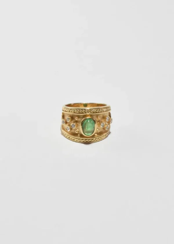Emerald Diamond Ring