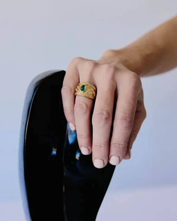 Emerald Diamond Ring