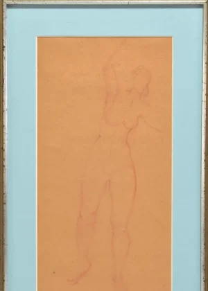 Figure Study I, Framed