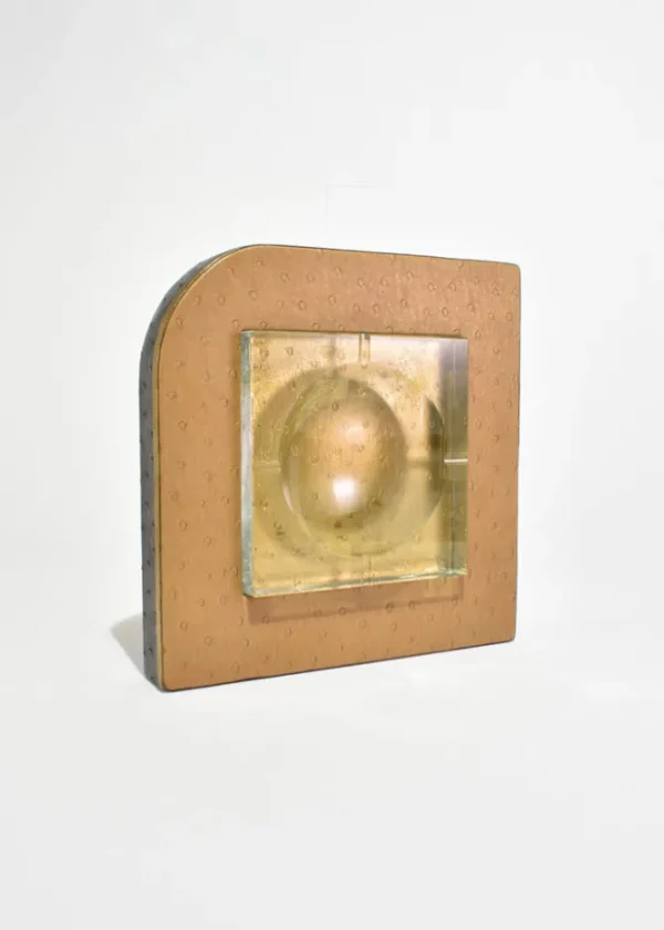 French Leather Wrapped Catchall