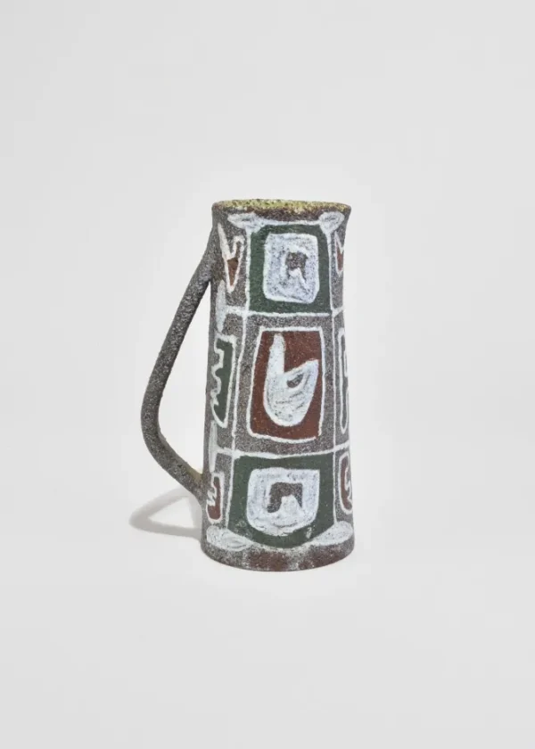 French Studio Pottery Pitcher