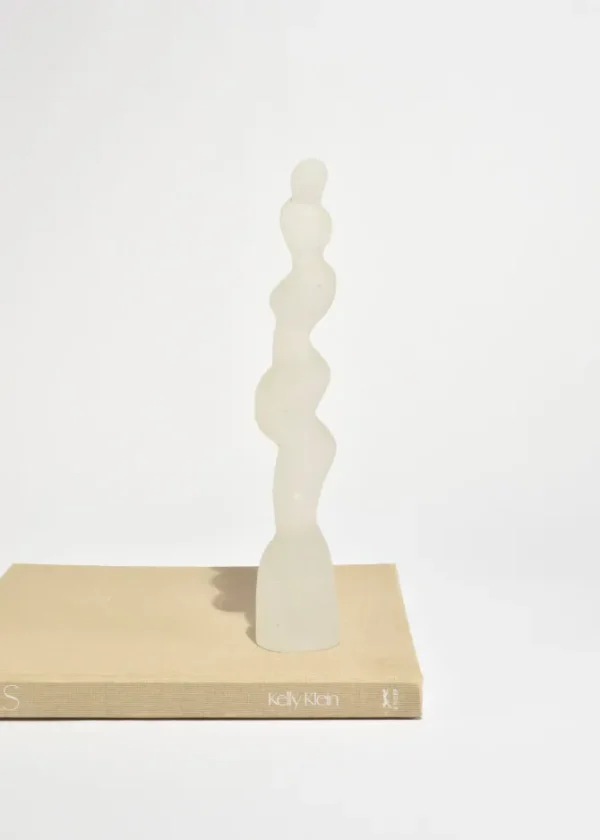 Frosted Sculptural Form