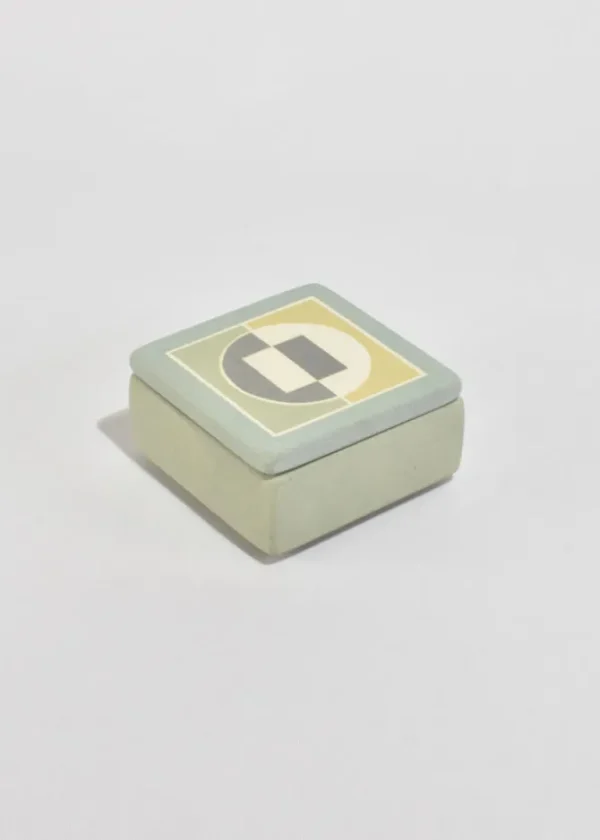 Geometric Ceramic Box