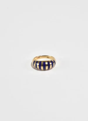 Gold Lapis Ring