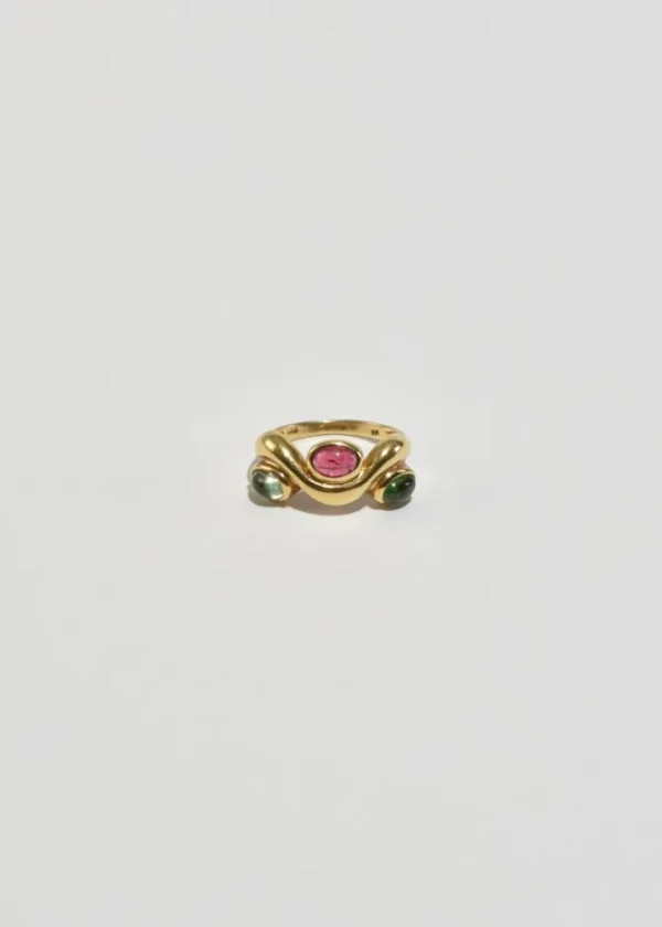 Gold Tourmaline Ring