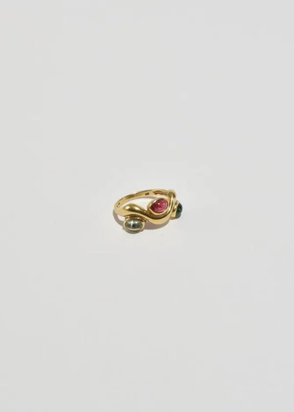 Gold Tourmaline Ring
