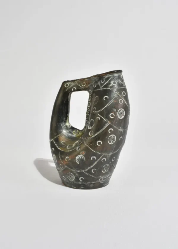 Hand-Carved Arched Vessel