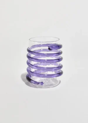 Handshake Spiral Cup in Purple