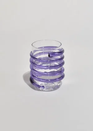 Handshake Spiral Cup in Purple