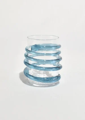 Handshake Spiral Cup in Teal