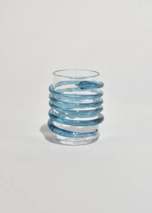 Handshake Spiral Cup in Teal