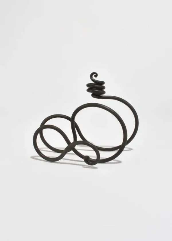 Iron Spiral Candleholder