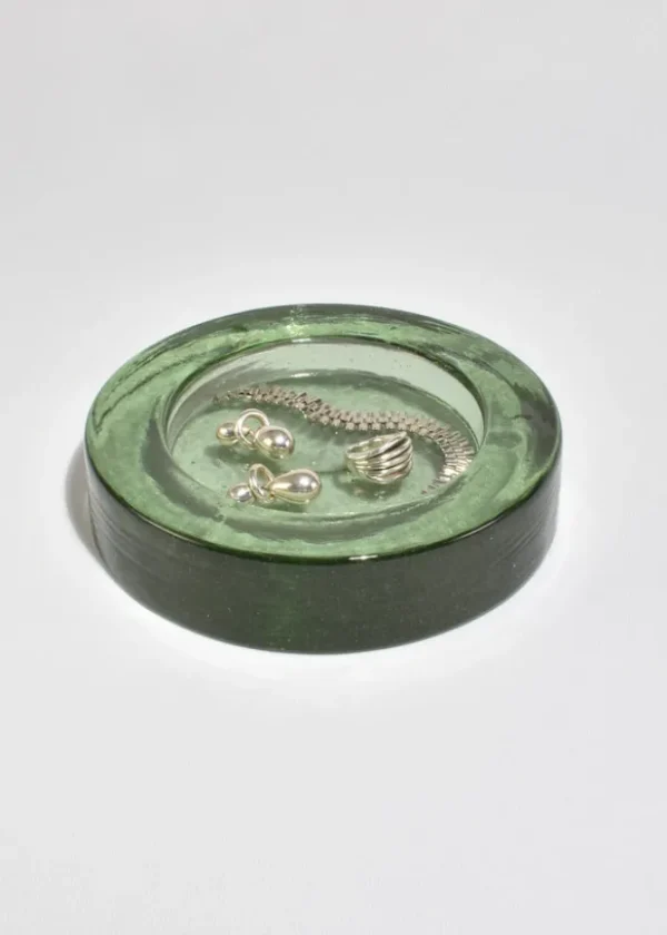 Large Recycled Glass Catchall