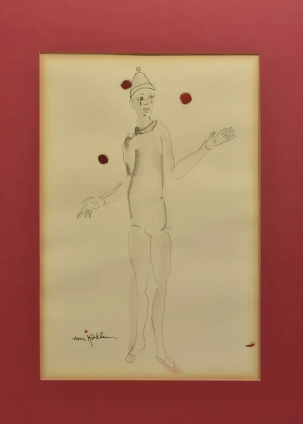 Maria von Köhler, Juggler, Framed