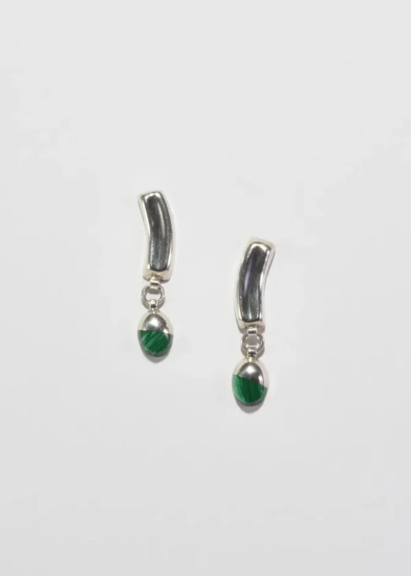 Mexico Malachite Earrings