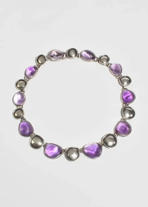 Modernist Amethyst Necklace
