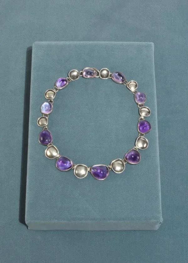 Modernist Amethyst Necklace