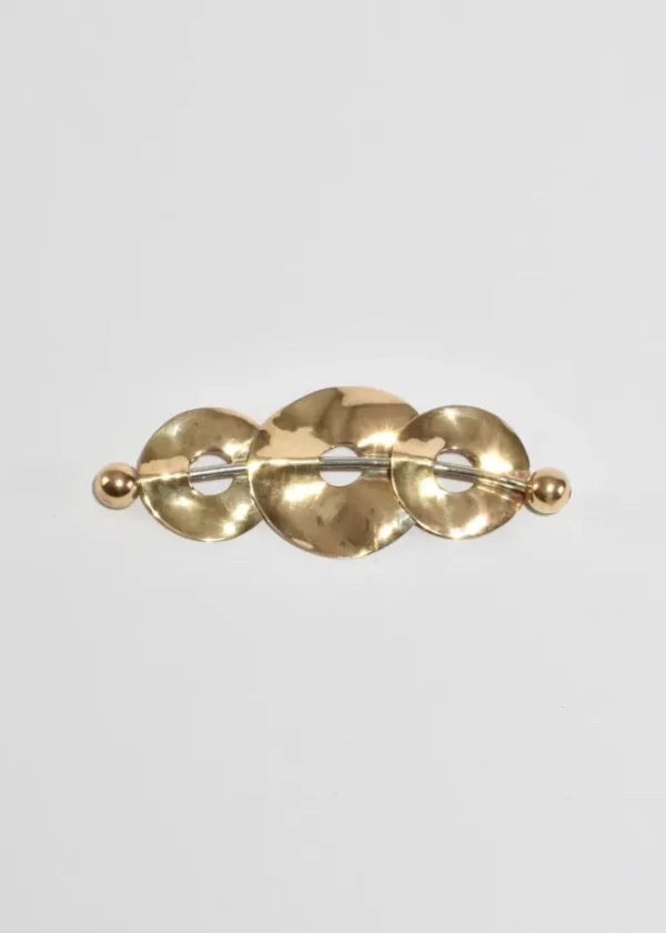 Modernist Circles Brooch