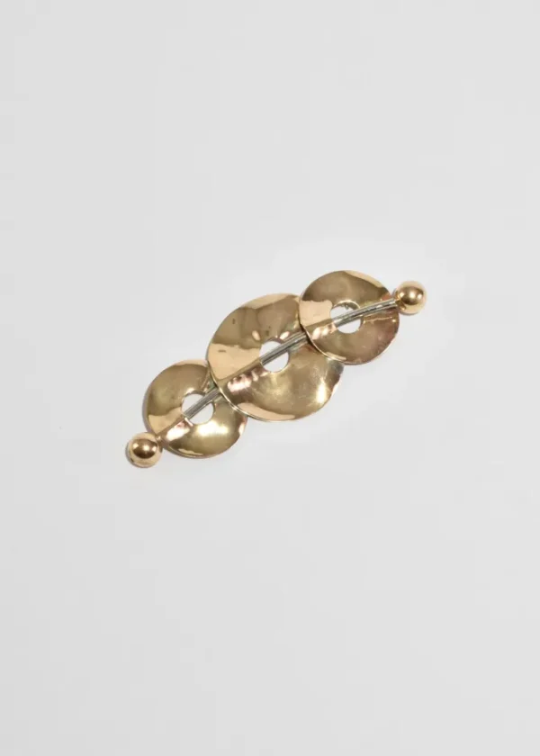 Modernist Circles Brooch