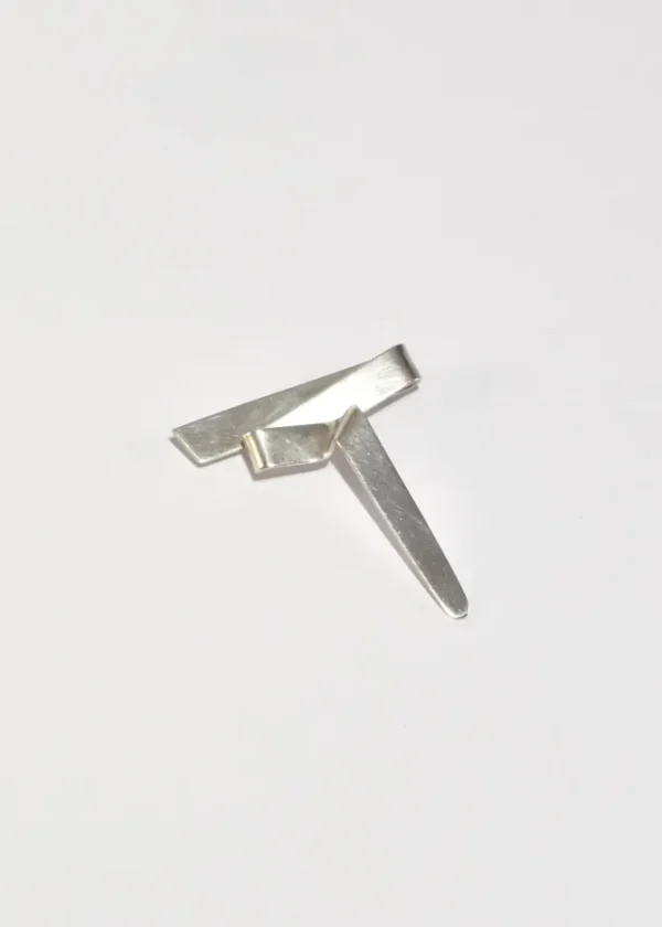Modernist Ribbon Brooch
