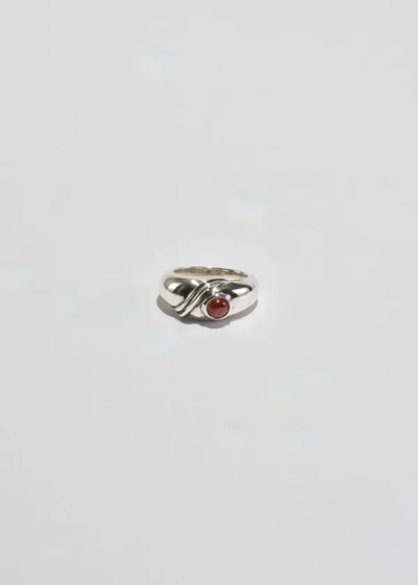 Modernist Ruby Ring