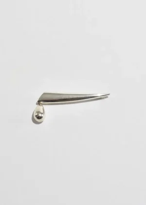 Modernist Teardrop Brooch