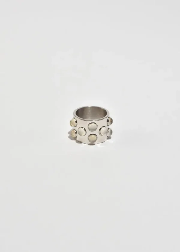 Moonstone Band Ring