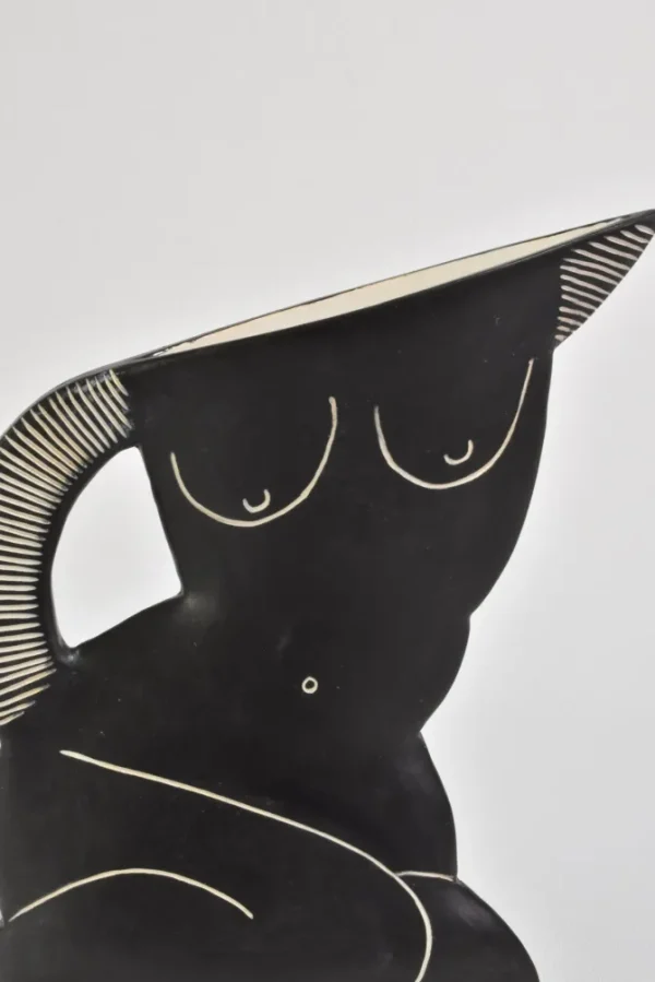 Odalisque Nude Form in Black