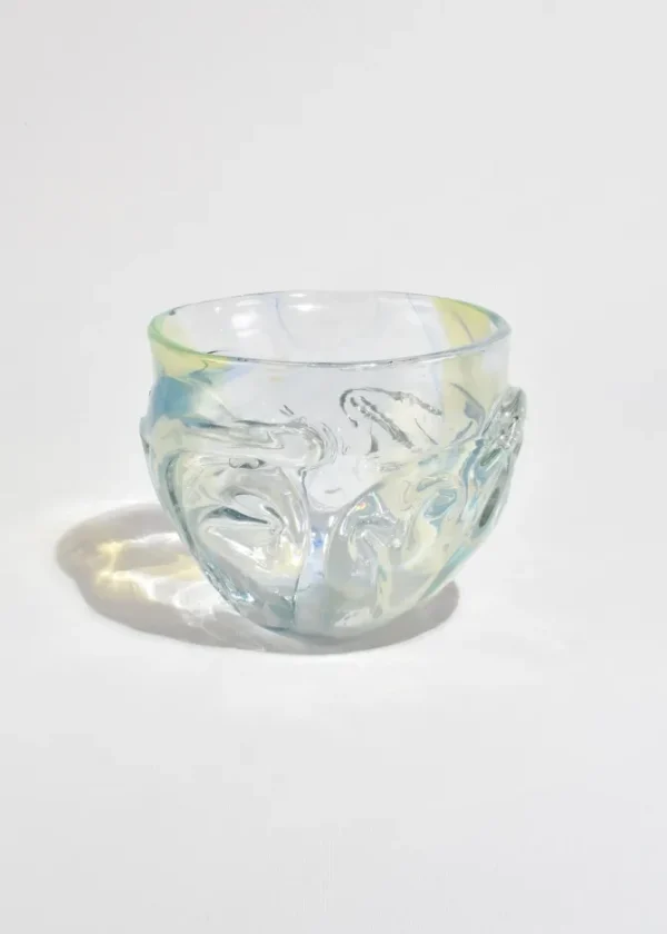 Opalescent Blown Glass Bowl