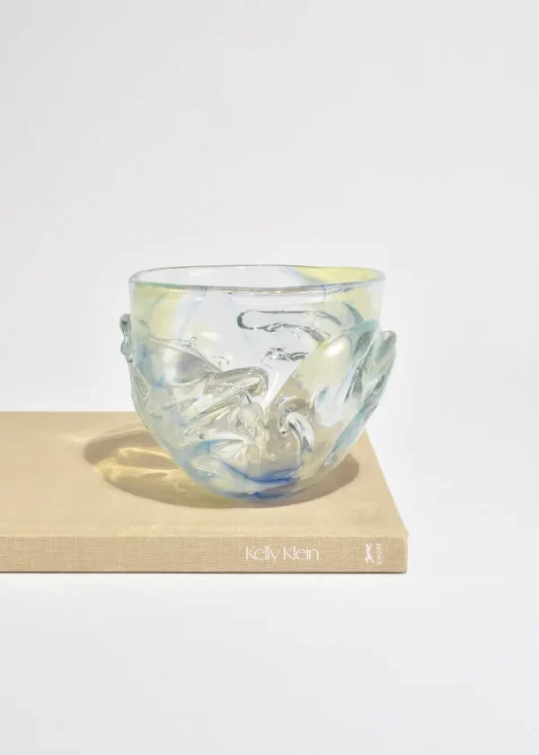 Opalescent Blown Glass Bowl