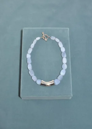 Organic Chalcedony Necklace