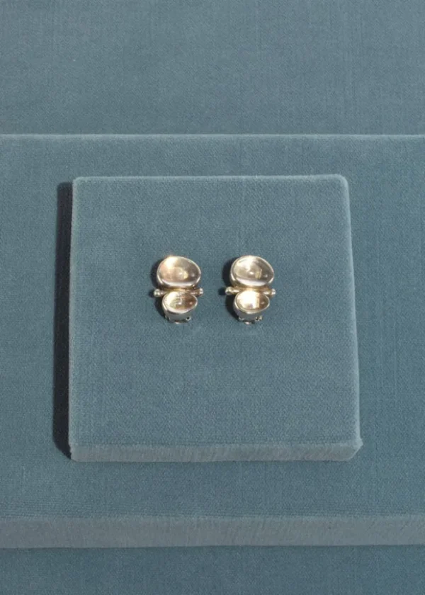 Organic Crystal Earrings