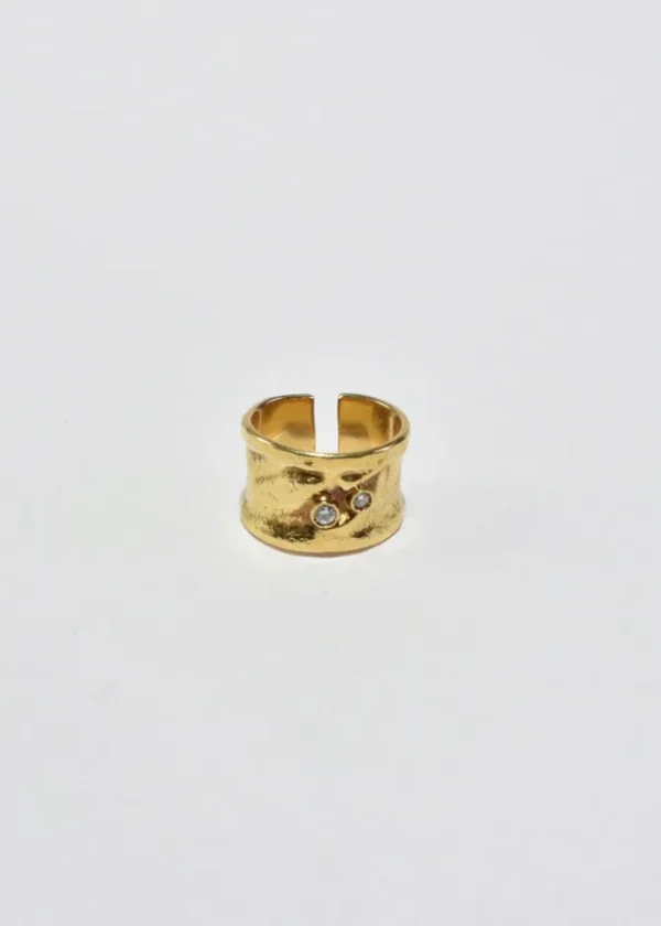 Organic Diamond Ring