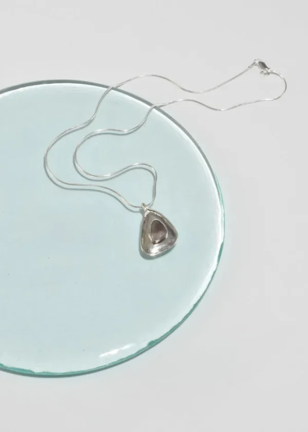 Organic Moonstone Pendant Necklace