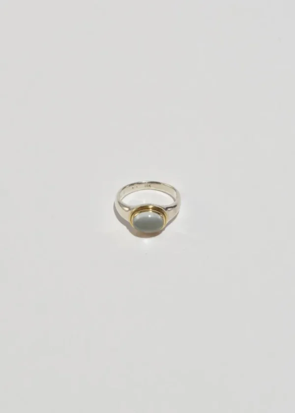 Oval Moonstone Ring