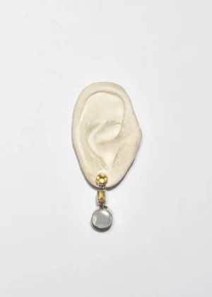 Pearl Citrine Earrings