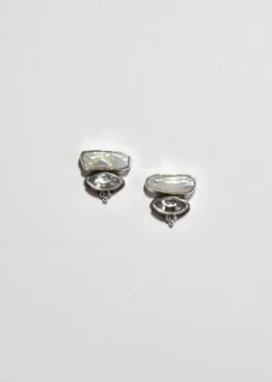 Pearl Quartz Earrings