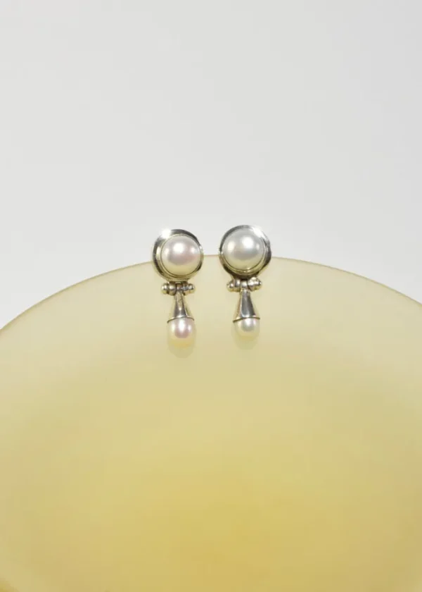 Pearl Teardrop Earrings